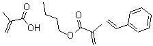 CAS#: 25301-37-5， 2-Methyl-2-Propenoic Acid Polymer With Butyl 2-Methyl-2-Propenoate And Ethenylbenzene