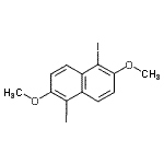 CAS#: 25315-12-2， 1,5-Diiodo-2,6-Dimethoxynaphthalene