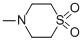 structure of CAS# 25343-91-3, 4-Methylthiomorpholine 1,1-Dioxide;4-27-00-00636 (Beilstein Handbook Reference);4-Methylthiomorpholine 1,1-Dioxide;Brn 0114527