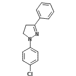 CAS#: 2535-78-6， 1-(4-Chlorophenyl)-3-Phenyl-4,5-Dihydro-1H-Pyrazole