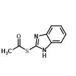 CAS#: 25369-80-6， S-1H-Benzimidazol-2-Yl Ethanethioate