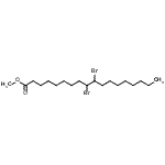 CAS#: 25456-04-6， Methyl 9,10-Dibromooctadecanoate