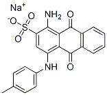 CAS#: 25492-69-7， Sodium 1-Amino-9,10-Dihydro-9,10-Dioxo-4-p-Toluidinoanthracene-2-Sulphonate