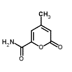 CAS#: 254982-62-2， 4-Methyl-2-Oxo-2H-Pyran-6-Carboxamide