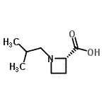 CAS#: 255883-00-2， (2S)-1-Isobutyl-2-Azetidinecarboxylic Acid