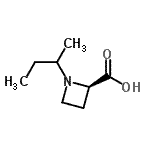 CAS#: 255883-27-3， (2R)-1-Sec-Butyl-2-Azetidinecarboxylic Acid