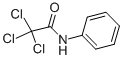 structure of CAS# 2563-97-5, 2,2,2-Trichloro-N-Phenylacetamide;2,2,2-Trichloro-N-Phenyl-Acetamide;2,2,2-Trichloro-N-Phenyl-Ethanamide;Trichloroacetanilide