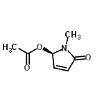 CAS#: 256458-27-2， (2R)-1-Methyl-5-Oxo-2,5-Dihydro-1H-Pyrrol-2-Yl Acetate