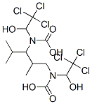 CAS#: 25648-69-5， Bis[N-(2,2,2-Trichloro-1-Hydroxyethyl)Carbamic Acid]2-Methyl-2-Propyltrimethylene Ester