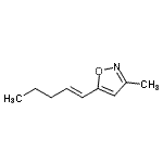 CAS#: 256486-37-0， 3-Methyl-5-[(1E)-1-Penten-1-Yl]-1,2-Oxazole