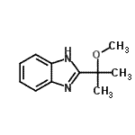 CAS#: 25716-41-0， 2-(2-Methoxy-2-Propanyl)-1H-Benzimidazole