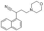 CAS#: 2572-75-0， 4-Morpholin-4-Yl-2-Naphthalen-1-Ylbutanenitrile