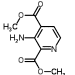CAS#: 257615-55-7， Dimethyl 3-Amino-2,4-Pyridinedicarboxylate