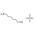 CAS 登录号：25779-20-8， 6-铵基己基铵硫酸盐