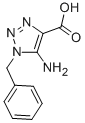 结构式 CAS# 25784-56-9, 5-氨基-1-苄基-1H-1,2,3-三唑-4-羧酸