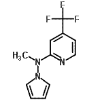 CAS#: 257862-74-1， N-Methyl-N-(1H-Pyrrol-1-Yl)-4-(Trifluoromethyl)-2-Pyridinamine