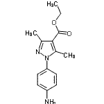 CAS#: 257863-04-0， Ethyl 1-(4-Aminophenyl)-3,5-Dimethyl-1H-Pyrazole-4-Carboxylate
