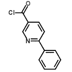 CAS#: 257876-10-1， 6-Phenylnicotinoyl Chloride