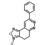 CAS#: 257932-08-4， 8-Phenyl-4,5-Dihydro[1,2,5]Oxadiazolo[3,4-f]Cinnoline 3-Oxide