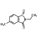 CAS#: 257953-00-7， 2-Ethyl-5-Methyl-1,2-Benzothiazol-3(2H)-One 1-Oxide