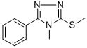 CAS#: 25812-76-4， 4-Methyl-3-(Methylthio)-5-Phenyl-4H-1,2,4-Triazole