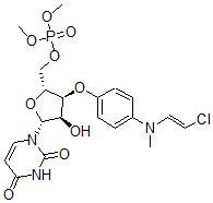 CAS#: 25878-32-4， 2',3'-(O)-(4-(N-2-Chloroethyl-N-Methylamino)Benzylidene)Uridine-5'-Methylphosphate