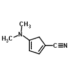 CAS#: 259198-54-4， 4-(Dimethylamino)-1,3-Cyclopentadiene-1-Carbonitrile