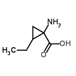 CAS#: 259254-47-2， 1-Amino-2-Ethylcyclopropanecarboxylic Acid