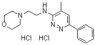CAS#: 25953-17-7， 3-(2-Morpholinoethylamino)-4-Methyl-6-Phenylpyridazine Dihydrochloride