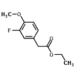CAS#: 259543-77-6， Ethyl 2-(3-Fluoro-4-Methoxy-Phenyl)Acetate