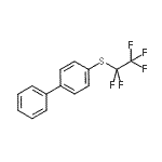 CAS#: 25979-01-5， 4-[(Pentafluoroethyl)Sulfanyl]Biphenyl