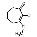 CAS#: 259810-89-4， 2-Chloro-3-Methoxy-2-Cyclohepten-1-One