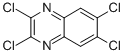 structure of CAS# 25983-14-6, 2,3,6,7-Tetrachloro-Quinoxaline;2,3,6,7-Tetrachloro-1,4-Benzodiazine;2,3,6,7-TETRACHLOROQUINOXALINE