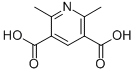structure of CAS# 2602-36-0, 2,6-Dimethyl-3,5-Pyridinedicarboxylicacid;2,6-Dimethyldinicotinic Acid;Nsc165776;Chemdiv2_003272