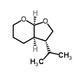 CAS#: 260557-59-3， (3R,3aR,7aS)-3-Isopropylhexahydro-4H-Furo[2,3-b]Pyran