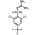CAS#: 260788-63-4， 2,6-Dichloro-N-(Diaminomethylene)-4-(Trifluoromethyl)Benzenesulfonamide
