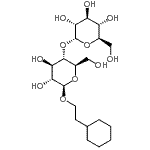 CAS#: 260804-65-7， 2-Cyclohexylethyl 4-O-alpha-D-Glucopyranosyl-beta-D-Glucopyranoside