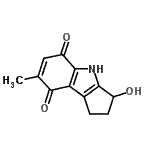 CAS#: 261163-69-3， 3-Hydroxy-7-Methyl-1,2,3,4-Tetrahydrocyclopenta[b]Indole-5,8-Dione