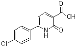 structure of CAS# 26118-57-0, 6-(4-Chlorophenyl)-2-Oxo-1,2-Dihydro-3-Pyridinecarboxylic Acid;6-(4-chlorophenyl)-2-hydroxypyridine-3-carboxylic acid;6-(4-chlo<wbr>rophenyl)<wbr>-2-oxo-1,<wbr>2-dihydro<wbr>-3-pyridi<wbr>necarboxy<wbr>lic acid;6-(4-chlo<wbr>rophenyl)<wbr>-2-oxo-1,<wbr>2-dihydro<wbr>pyridine-<wbr>3-carboxy<wbr>lic acid