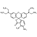 CAS#: 261351-43-3， 4,5-Diamino-3',6'-Bis(Diethylamino)-3H-Spiro[2-Benzofuran-1,9'-Xanthen]-3-One