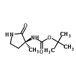 CAS#: 261521-49-7， 2-Methyl-2-Propanyl [(3S)-3-Methyl-2-Oxo-3-Pyrrolidinyl]Carbamate