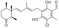 结构式 CAS# 26166-39-2, 壳二孢氯素
