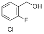 structure of CAS# 261723-30-2, (3-Chloro-2-Fluorophenyl)Methanol;(3-Chloro-2-Fluoro-Phenyl)Methanol;Zinc02382236;3-Chloro-2-Fluorobenzyl Alcohol