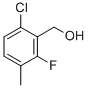 structure of CAS# 261762-84-9, 6-Chloro-2-Fluoro-3-Methylbenzyl Alcohol;(6-Chloro-2-Fluoro-3-Methyl-Phenyl)Methanol;6-Chloro-2-Fluoro-3-Methylbenzyl Alcohol;Jrd-1053