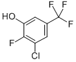 structure of CAS# 261763-12-6, 3-Chloro-2-Fluoro-5-(Trifluoromethyl)Phenol;Jrd-0836;Zinc02382184