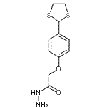 CAS#: 261959-05-1， 2-[4-(1,3-Dithiolan-2-Yl)Phenoxy]Acetohydrazide
