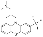 CAS#: 2622-37-9， N,N,2-Trimethyl-3-[2-(Trifluoromethyl)Phenothiazin-10-Yl]Propan-1-Amine