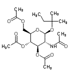 CAS#: 262849-65-0， 2-Methyl-2-Butanyl 2-Acetamido-3,4,6-Tri-O-Acetyl-2-Deoxy-beta-D-Glucopyranoside