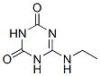 structure of CAS# 2630-10-6, 6-Ethylamino-1H-1,3,5-Triazine-2,4-Dione;6-Ethylamino-1H-S-Triazine-2,4-Quinone;Dihydroxyethylamino-S-Triazine;N-Ethylammelide