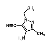 CAS#: 26308-60-1， 4-Amino-1-Ethyl-3-Methyl-1H-Pyrazole-5-Carbonitrile